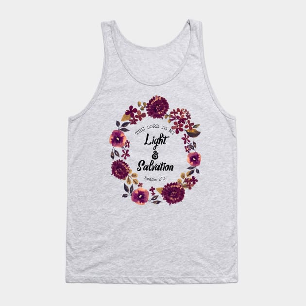 Light and Salvation Tank Top by ReVivingHoPe